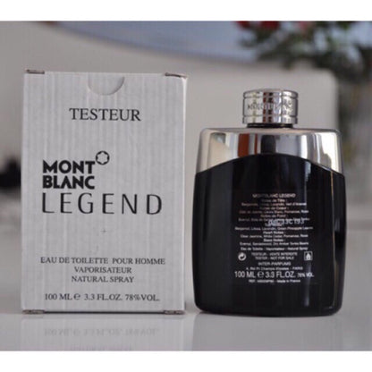 Legend Montblanc tester Plus free 5 travel spray and Deodorant