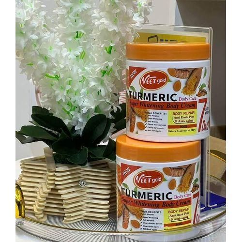 VEET GOLD Anti-aging & Anti-dark Spots Tumeric Super Whitening Body Cream