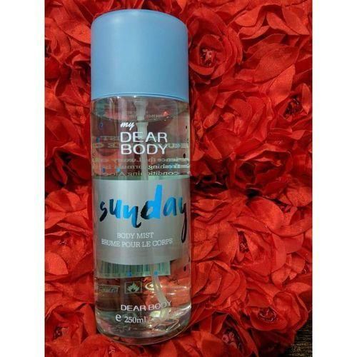 Dear Body 2 PCs Of Sunday Fragrance Body Mist
