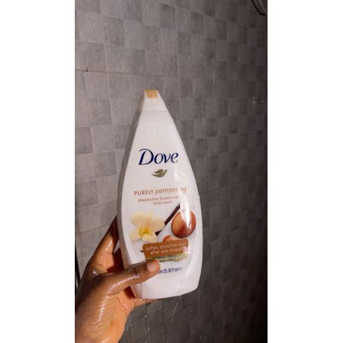 Dove 3 in 1 SELFCARE PACKAGE: Purely Pampering Shea Butter & Warm Vanilla Body Wash + Pampering Shea Butter Beauty Cream Bar +Body Love Pampering Care Body Lotion