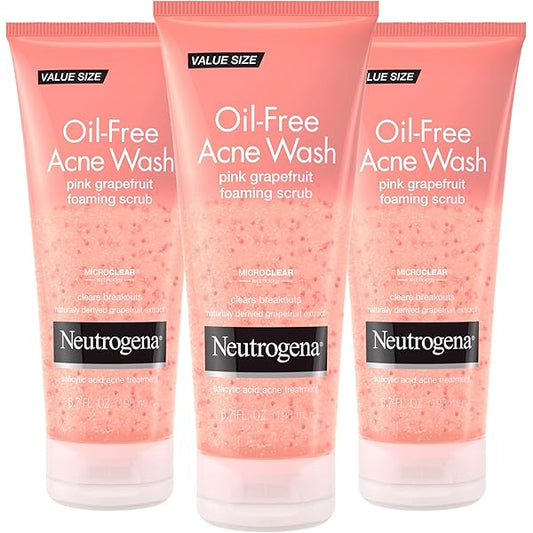 Neutrogena Acne Wash Pink Grapefruit Foaming Scrub