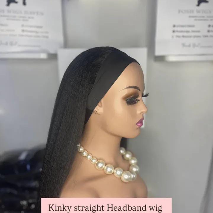Kinky Stright Headband
