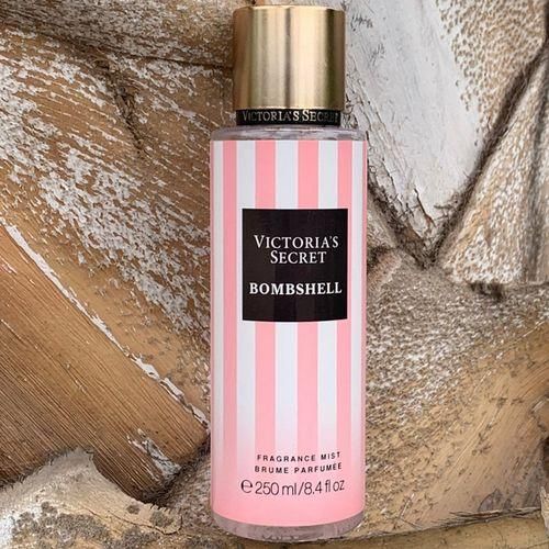 Victoria's Secret 2 In 1 Fragrance Combo: Bombshell + Bare Vanilla Noir Fragrance Mists