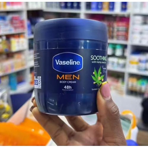 Vaseline Men Soothing Hemp Seed Oil Body Cream