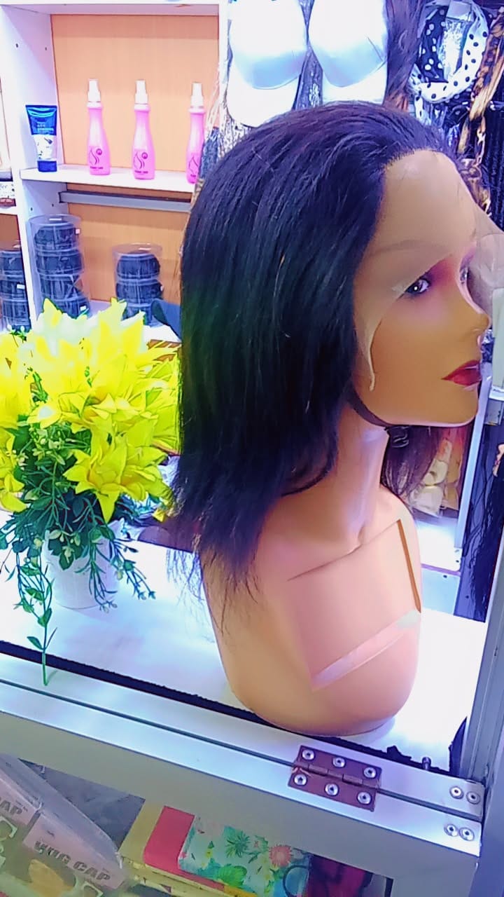 Frontal stright human