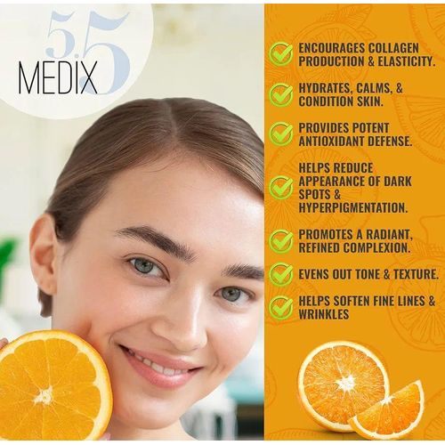 Medix 5.5 2 in 1 SPECIAL OFFER!!! Vitamin C + Tumeric Body Treatment Cream & Vitamin C + Ferulic Acid Serum