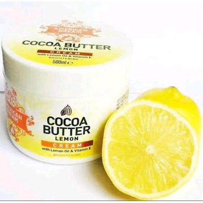 American Dream Cocoa Butter Lemon Brightening Cream With Lemon Oil & Vitamin E