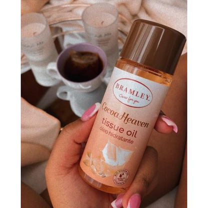 Bramley 2 in 1 Moisturizing Set: Cocoa Heaven Body Butter + Cocoa Heaven Tissue Oil