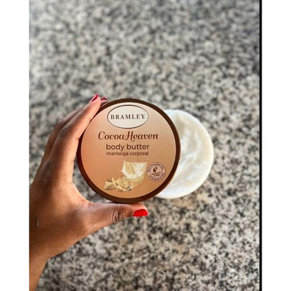 Bramley 2 in 1 Moisturizing Set: Cocoa Heaven Body Butter + Cocoa Heaven Tissue Oil