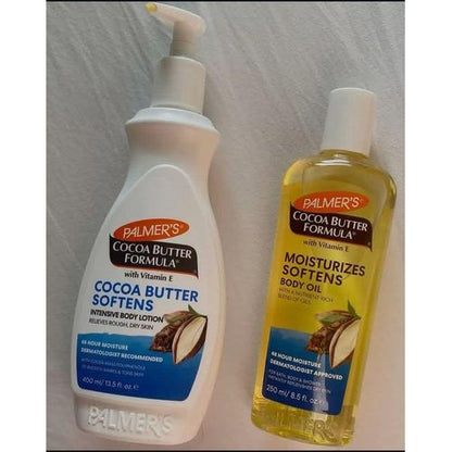 PALMER'S 2 In 1 : Cocoa Butter Formula With Vitamin E Lotion + Body Oil