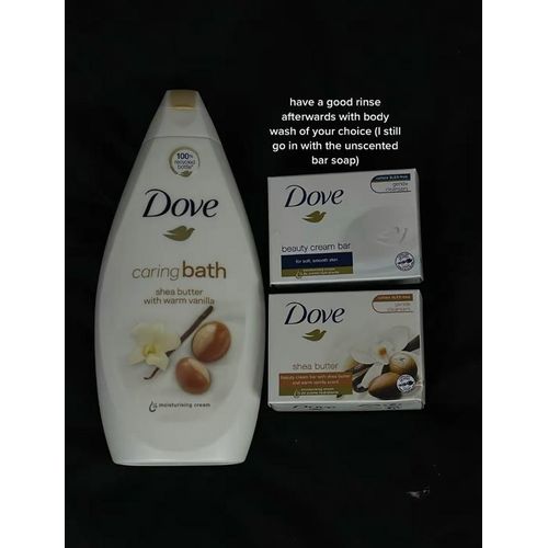Dove 3 in 1 Shower Care Set: Purely Pampering Body Wash + Pampering Beauty Cream Bar + Original Beauty Cream Bar