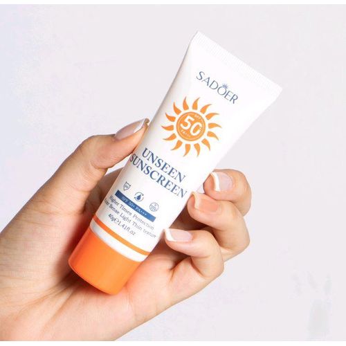 SADOER Unseen Sunscreen SPF 50+ PA*** Higher Times Protection, Water Sense, Light Thin Texture