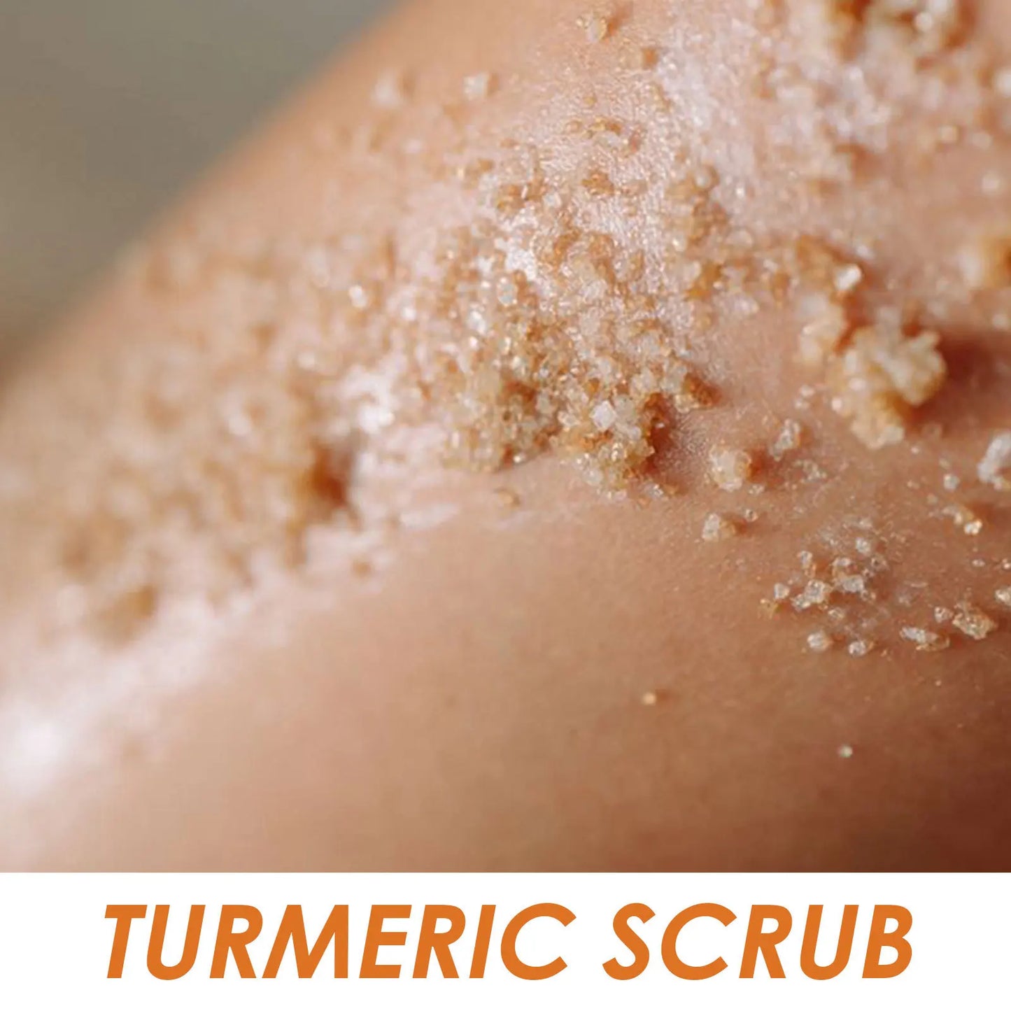 50g Turmeric Scrub for Face and Body Skin Rejuvenating Anti A-cne Brighten Skin Tone Soften Skin Exfoliating Face Care Scrub