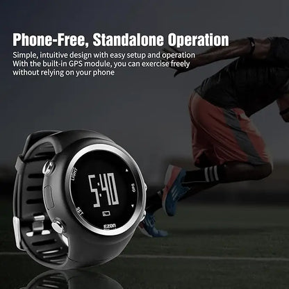 Top Brand EZON T031 Rechargeable GPS Timing Watch Running Fitness Sports Watches Calories Counter Distance Pace 50M Waterproof