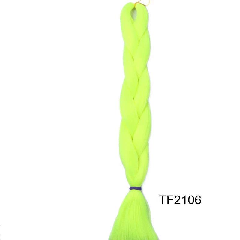 Desire for Hair High Temperature Synthetic Braiding Hair 24inch 60cm Long 100+ Colors in Stock to make dreadlocks braids