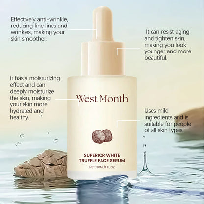 White Truffle Brightening Serum for Black Skin Firming Lifting Dark Spot Remover for Face Essence Moisturizer Skincare Product