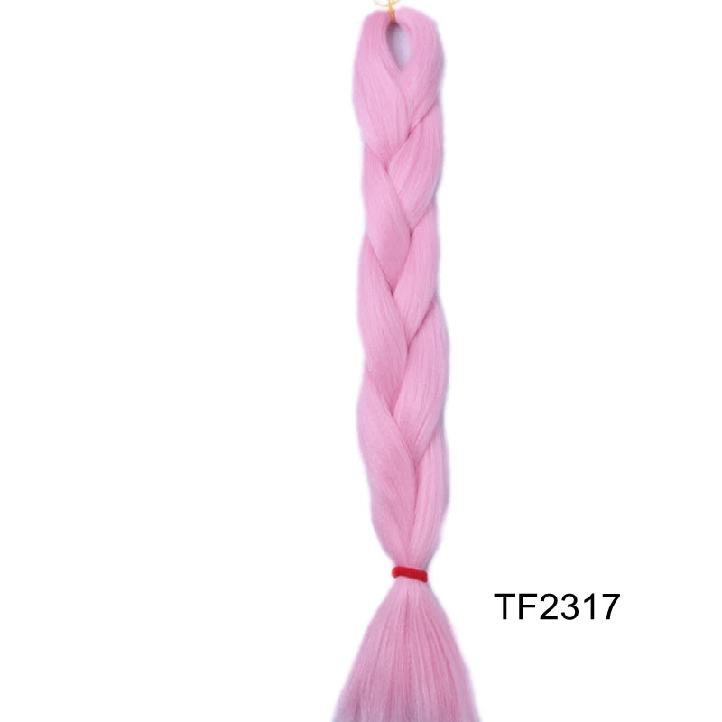 Desire for Hair High Temperature Synthetic Braiding Hair 24inch 60cm Long 100+ Colors in Stock to make dreadlocks braids