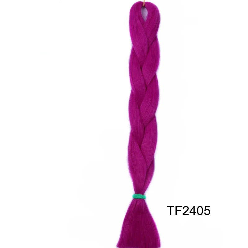 Desire for Hair High Temperature Synthetic Braiding Hair 24inch 60cm Long 100+ Colors in Stock to make dreadlocks braids