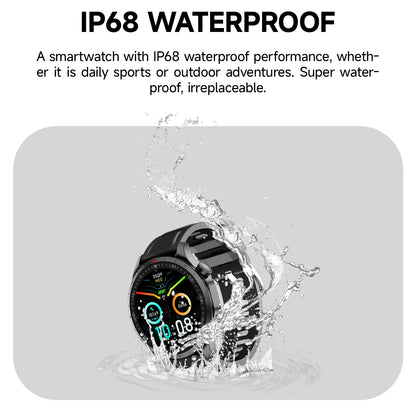 New Military Smartwatch GPS Offline Map Health Monitor Voice Assistant AMOLED Waterproof BT Call Sport Smart Watch For Man Women