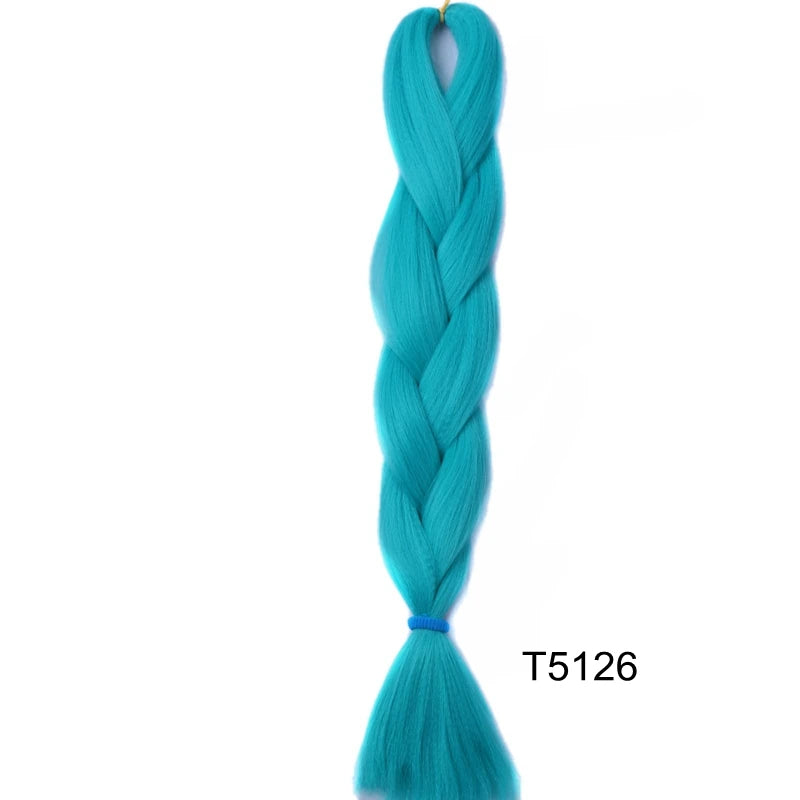 Desire for Hair High Temperature Synthetic Braiding Hair 24inch 60cm Long 100+ Colors in Stock to make dreadlocks braids