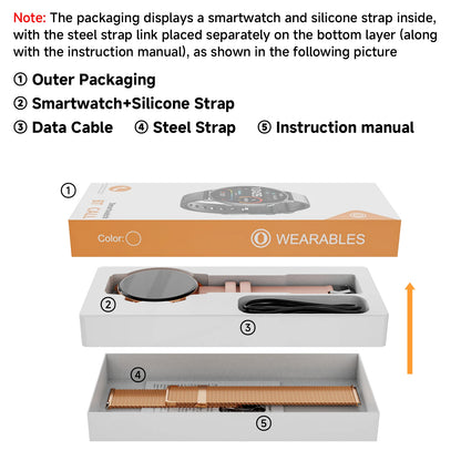 Karchilor 2025 Women'S Smart Watch, 1.39 Screen, Bluetooth Call, Men'S Fitness Waterproof Watch, Comes With Sleep, Heart Rate,