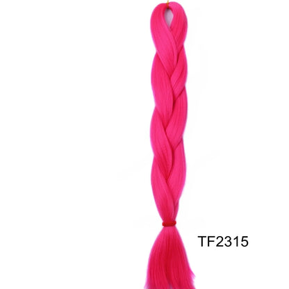 Desire for Hair High Temperature Synthetic Braiding Hair 24inch 60cm Long 100+ Colors in Stock to make dreadlocks braids