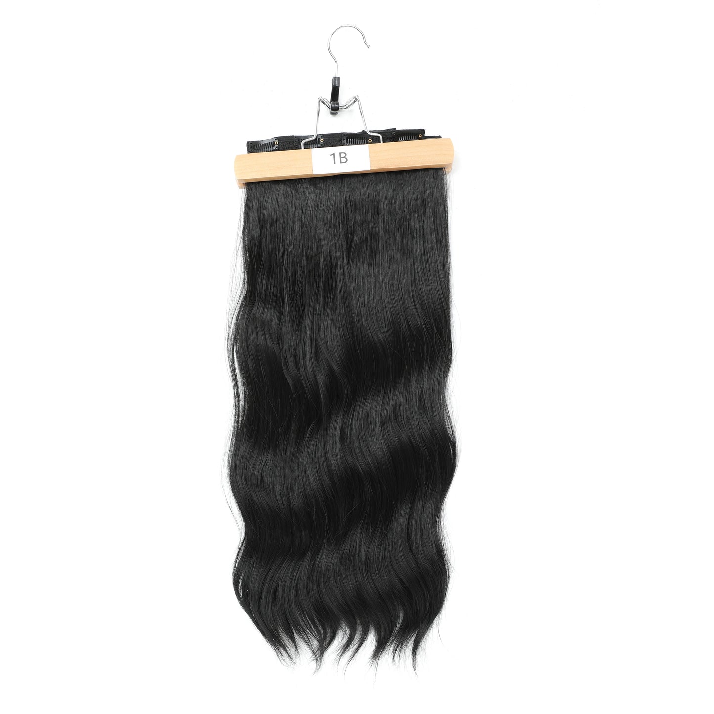 24Inches Blonde 27/613 Bio Synthetic Wavy 220grams Ombre Brown 816# Clip In Hair Extensions 4Pcs/lot Sliver White Heat Resistant