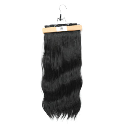 24Inches Blonde 27/613 Bio Synthetic Wavy 220grams Ombre Brown 816# Clip In Hair Extensions 4Pcs/lot Sliver White Heat Resistant