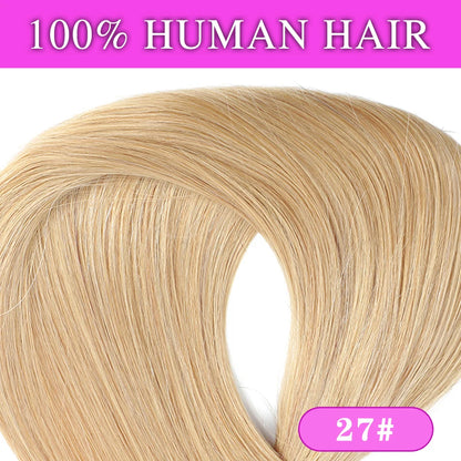 Human Hair Bangs Clip In Blunt Cut Fringe OverHead Wispy Air Bang Black Brown Blonde 2 Clips Hair Topper Extensions 8.5x7.5cm
