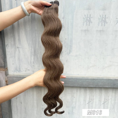 Magica Brown M816 Body Wave Hair Bundles 30inches 200g Omber 613 Blond P27/613 Weave High Temperature Synthetic Hair Extensions