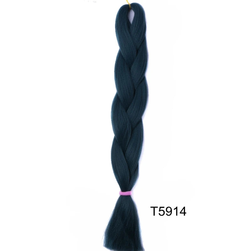 Desire for Hair High Temperature Synthetic Braiding Hair 24inch 60cm Long 100+ Colors in Stock to make dreadlocks braids