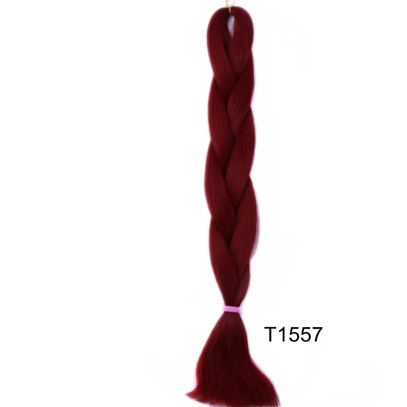 Desire for Hair High Temperature Synthetic Braiding Hair 24inch 60cm Long 100+ Colors in Stock to make dreadlocks braids