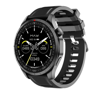 New Military Smartwatch GPS Offline Map Health Monitor Voice Assistant AMOLED Waterproof BT Call Sport Smart Watch For Man Women