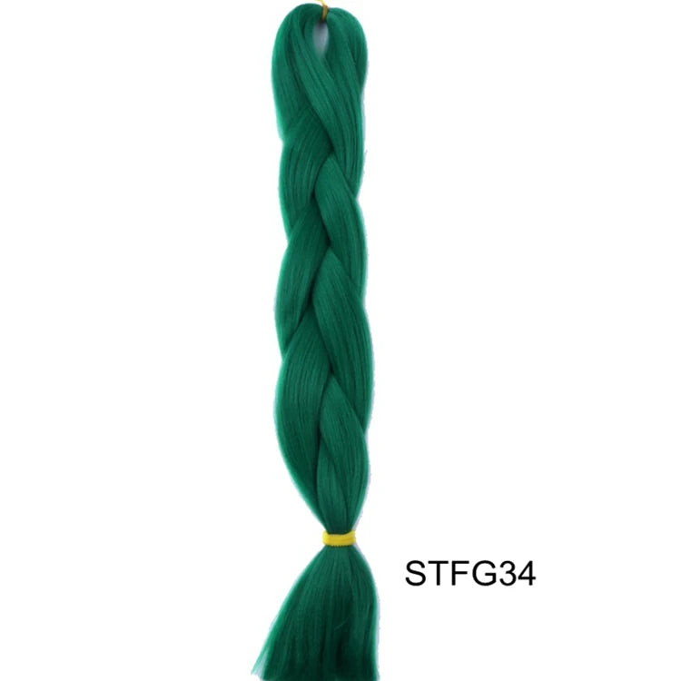 Desire for Hair High Temperature Synthetic Braiding Hair 24inch 60cm Long 100+ Colors in Stock to make dreadlocks braids