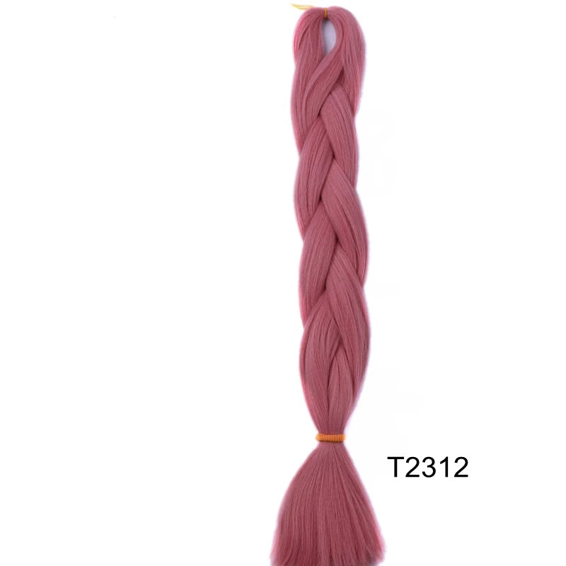 Desire for Hair High Temperature Synthetic Braiding Hair 24inch 60cm Long 100+ Colors in Stock to make dreadlocks braids