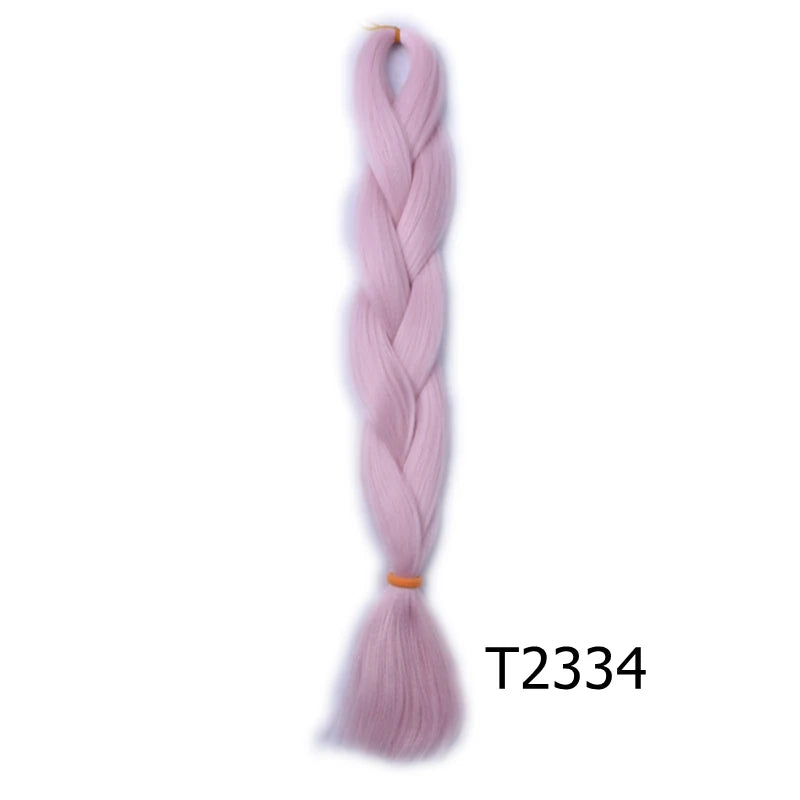 Desire for Hair High Temperature Synthetic Braiding Hair 24inch 60cm Long 100+ Colors in Stock to make dreadlocks braids