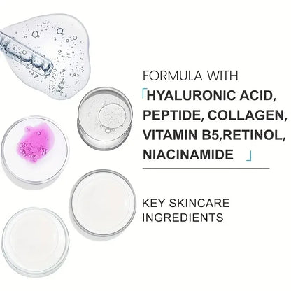 50g Collagen Retinol Dry Cell Day and Night Moisturizing Cream Retinol Nicotinamide Hyaluronic Acid Improves Skin Elasticity and Moisturizes