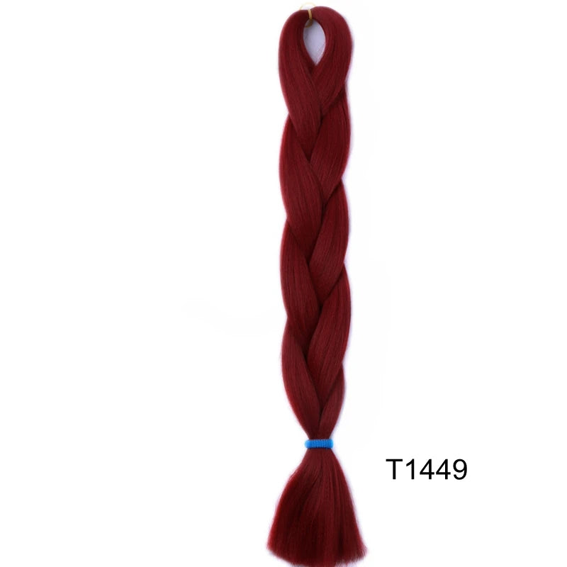 Desire for Hair High Temperature Synthetic Braiding Hair 24inch 60cm Long 100+ Colors in Stock to make dreadlocks braids