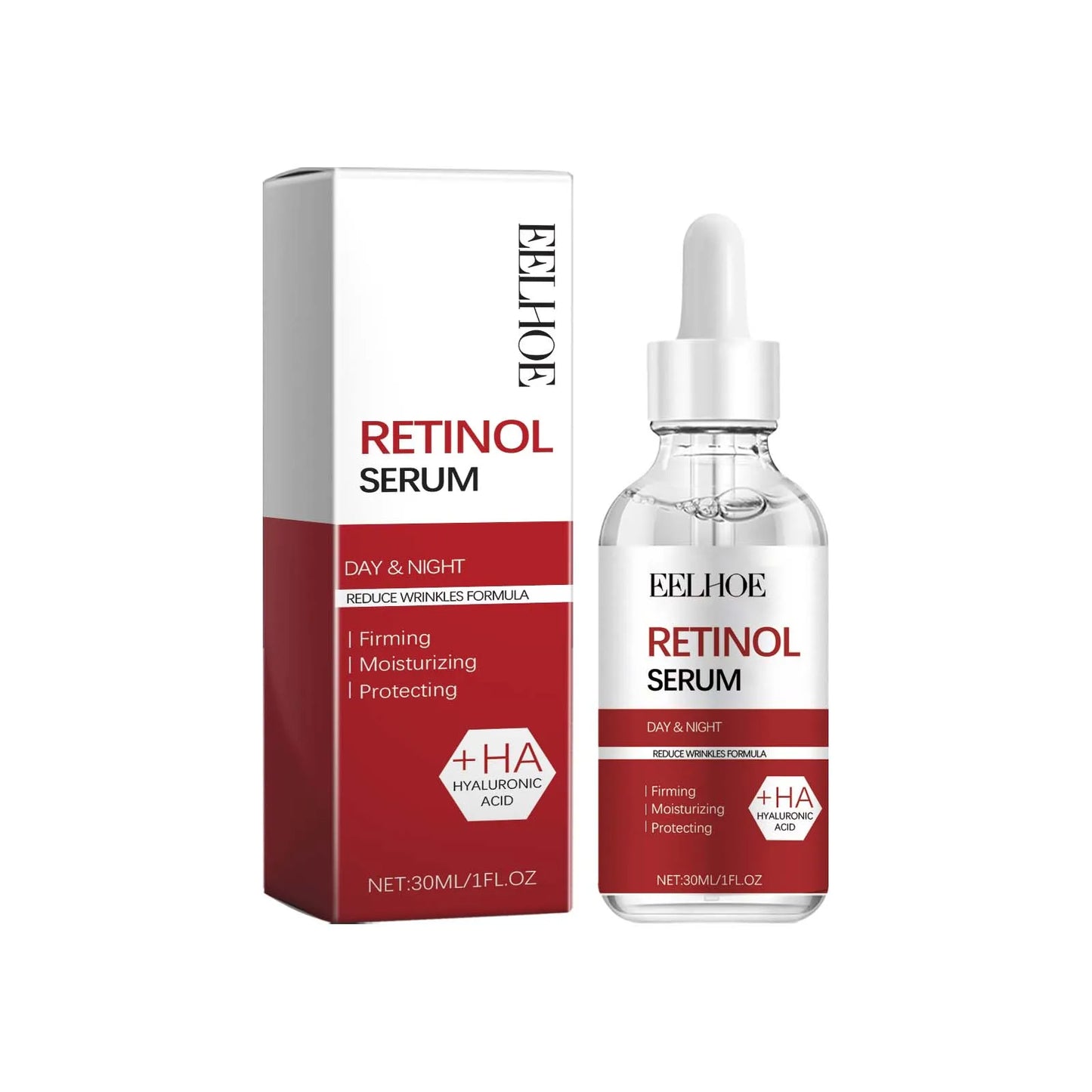 Retinol Facial Essence Brightening Skin Pore Shrinking Improving Dryness Oil Control Moisturizing Skin Care Firming Facial Serum