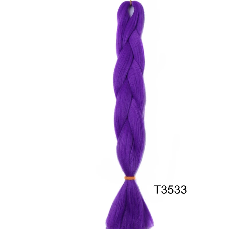 Desire for Hair High Temperature Synthetic Braiding Hair 24inch 60cm Long 100+ Colors in Stock to make dreadlocks braids