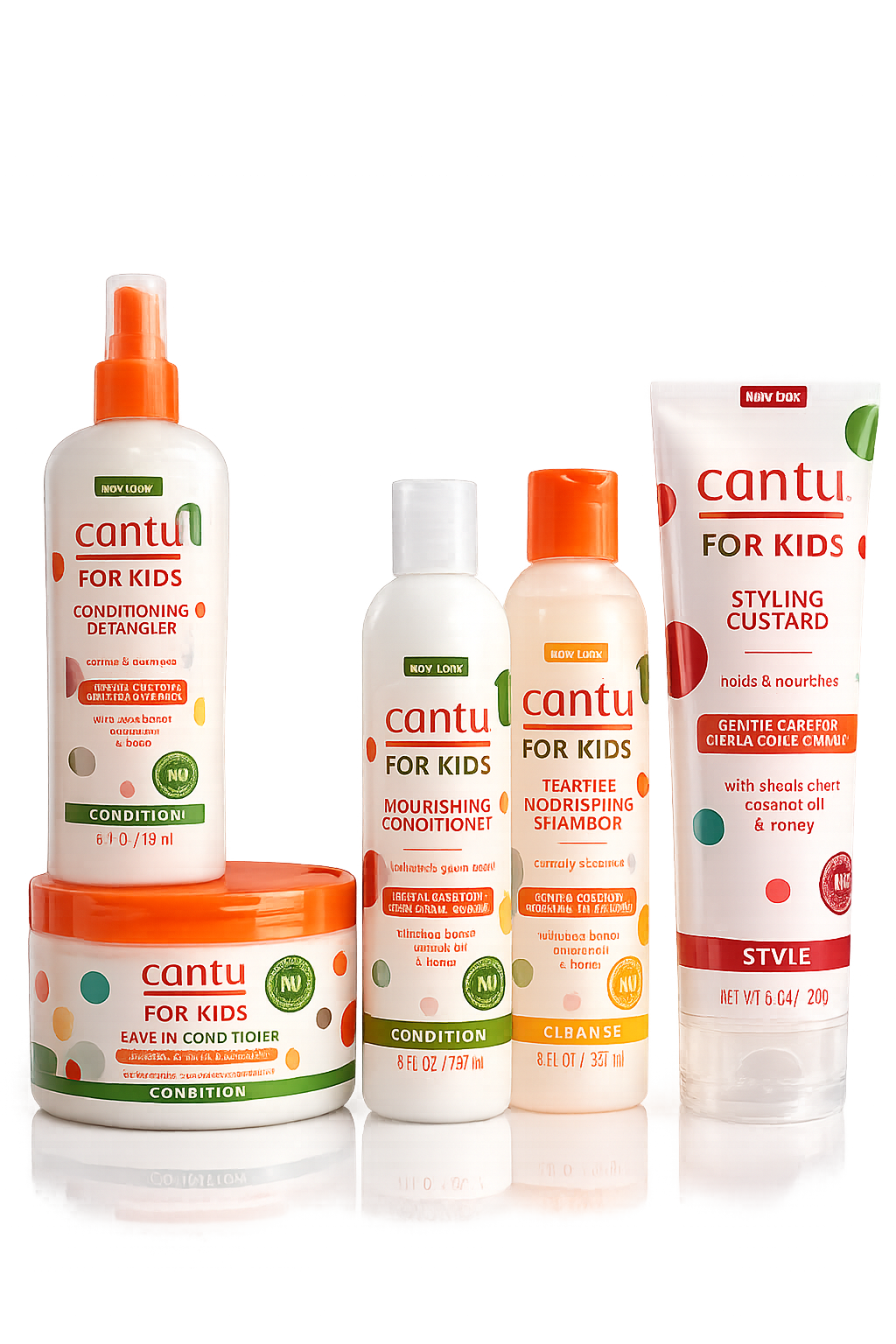 Cantu care for kids set 5 in 1