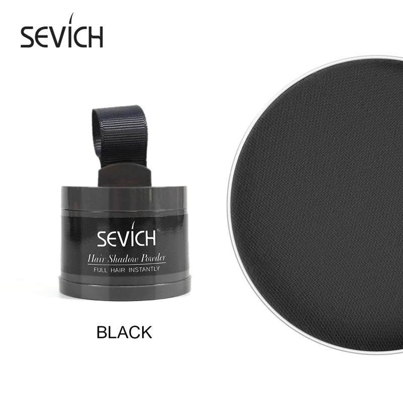 Sevich Hairline Powder 4g Hairline Shadow Powder Women Men Makeup Hair Concealer Natural Cover Unisex Hair Straightener Brush