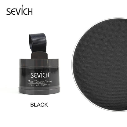 Sevich Hairline Powder 4g Hairline Shadow Powder Women Men Makeup Hair Concealer Natural Cover Unisex Hair Straightener Brush