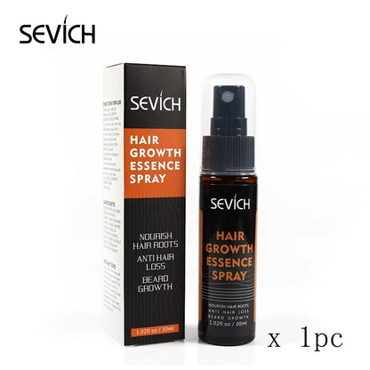 Sevich 30ml Herbal & Ginger Hair Growth Essence Spray  Help For Hair Loss Treatment Fast growth Hair Spray Anti-Hair Loss