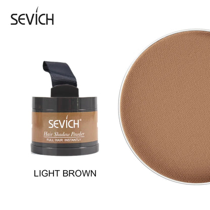 Sevich Hairline Powder 4g Hairline Shadow Powder Women Men Makeup Hair Concealer Natural Cover Unisex Hair Straightener Brush