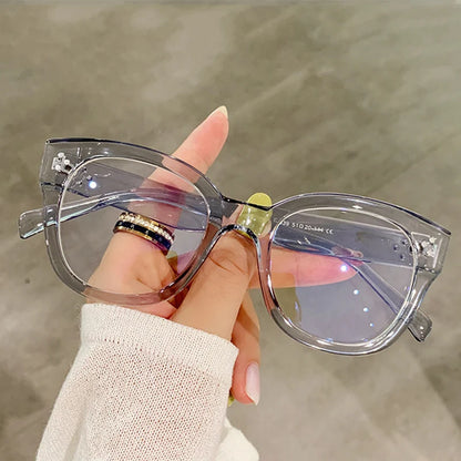 OEC CPO Fashion Optical Square Glasses Frames Women Men Retro Prescription Frames Clear Lens Glasses Ladies Eyeglasses Unisex