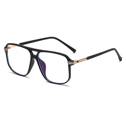 Blue Light Blocking Glasses Frame for Men and Women Optical Glasses Full Rim Aviator Stylish Prescription Spectacles Pilot Frame