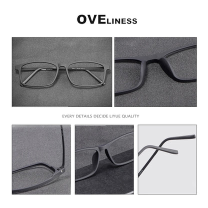 2022 Pure Titanium glasses frame Men women Ultra-Light Comfortable Eyeglasses Frames Myopia Reading Optical Prescription eyewear