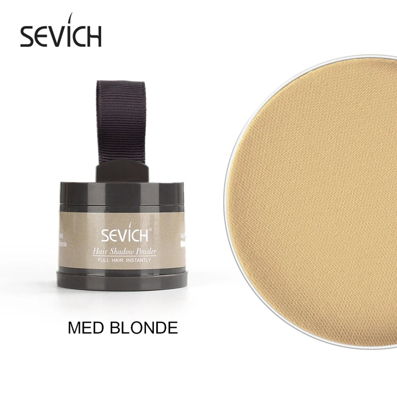 Sevich Hairline Powder 4g Hairline Shadow Powder Women Men Makeup Hair Concealer Natural Cover Unisex Hair Straightener Brush