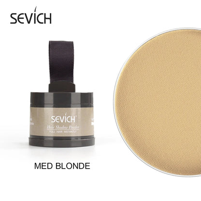 Sevich Hairline Powder 4g Hairline Shadow Powder Women Men Makeup Hair Concealer Natural Cover Unisex Hair Straightener Brush